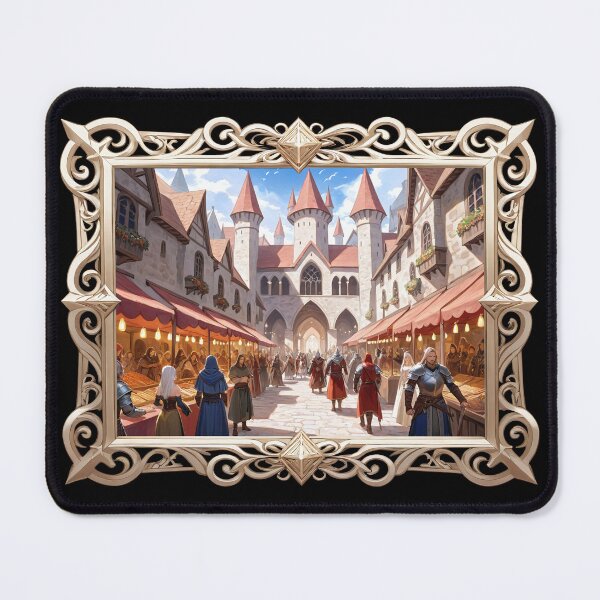 Item preview, Medieval Market Scene designed and sold by Tokens-Gear.