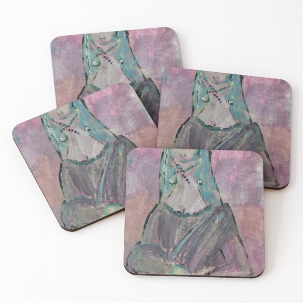 Item preview, Mona Lisa Frankenstein designed and sold by Endearing Evil Art.