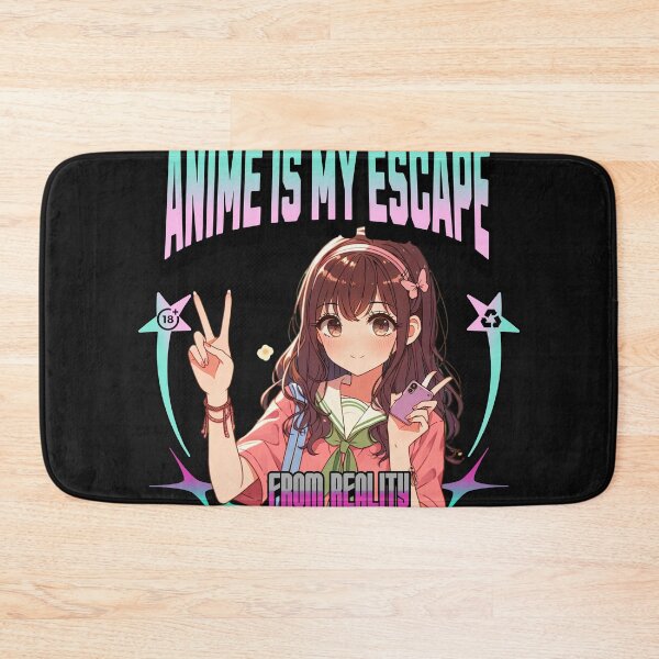 Item preview, Anime is my escape from reality designed and sold by MinnellaSG.
