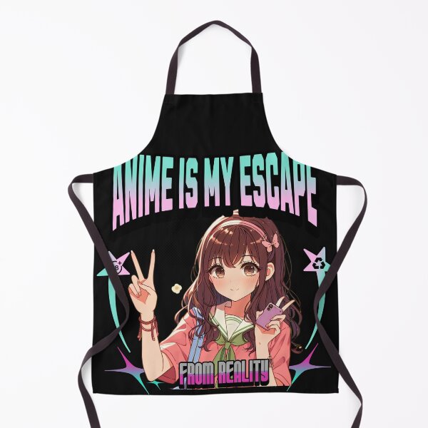 Item preview, Anime is my escape from reality designed and sold by MinnellaSG.