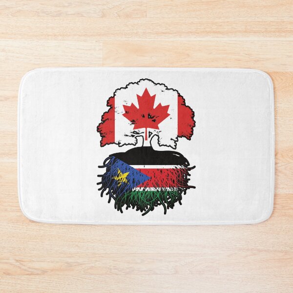 Item preview, South Sudan South Sudanese Canadian Canada Tree Roots Flag designed and sold by FlagX.