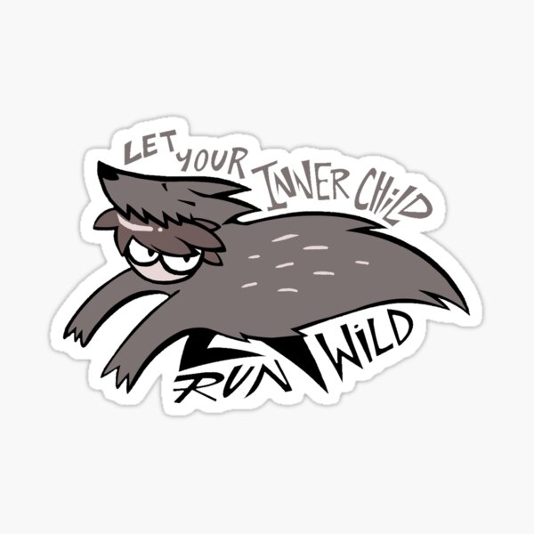 Item preview, Let your inner child run wild designed and sold by Kikamations.