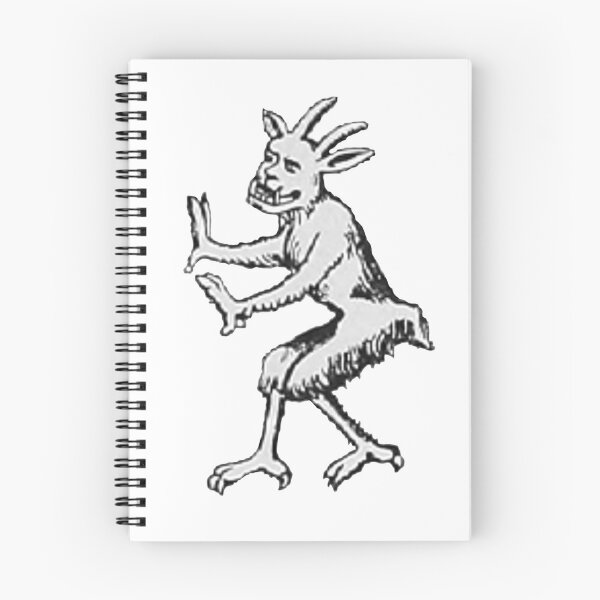 Item preview, Horned Medieval Demon, Horned Devil Illustration  designed and sold by HawthorneFlame.
