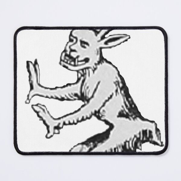 Item preview, Horned Medieval Demon, Horned Devil Illustration  designed and sold by HawthorneFlame.