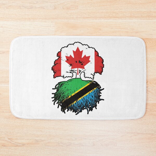 Item preview, Tanzania Tanzanian Canadian Canada Tree Roots Flag designed and sold by FlagX.