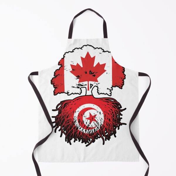 Item preview, Tunisia Tunisian Canadian Canada Tree Roots Flag designed and sold by FlagX.