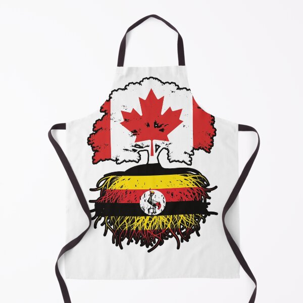 Item preview, Uganda Ugandan Canadian Canada Tree Roots Flag designed and sold by FlagX.