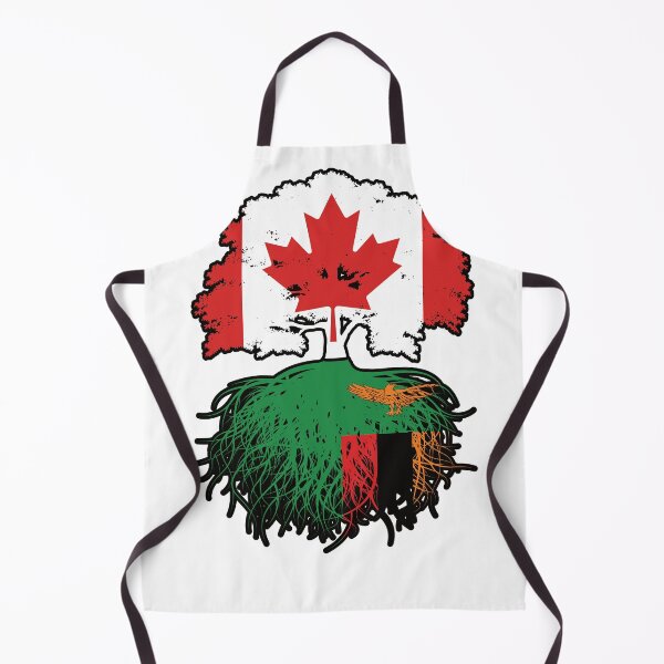 Item preview, Zambia Zambian Canadian Canada Tree Roots Flag designed and sold by FlagX.