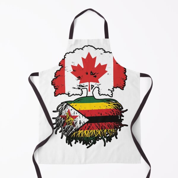 Item preview, Zimbabwe Zimbabwean Canadian Canada Tree Roots Flag designed and sold by FlagX.