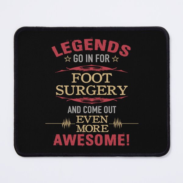 Item preview, Foot Surgery Recovery Humor designed and sold by thepixelgarden.