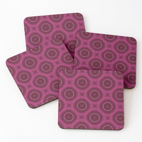 Item preview, Bangle Ring Pattern in Magenta designed and sold by Artistestella.
