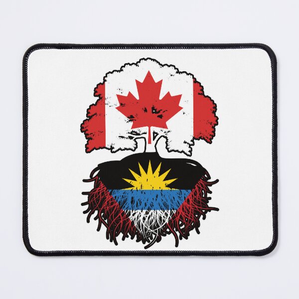 Item preview, Antigua Antiguan Canadian Canada Tree Roots Flag designed and sold by FlagX.