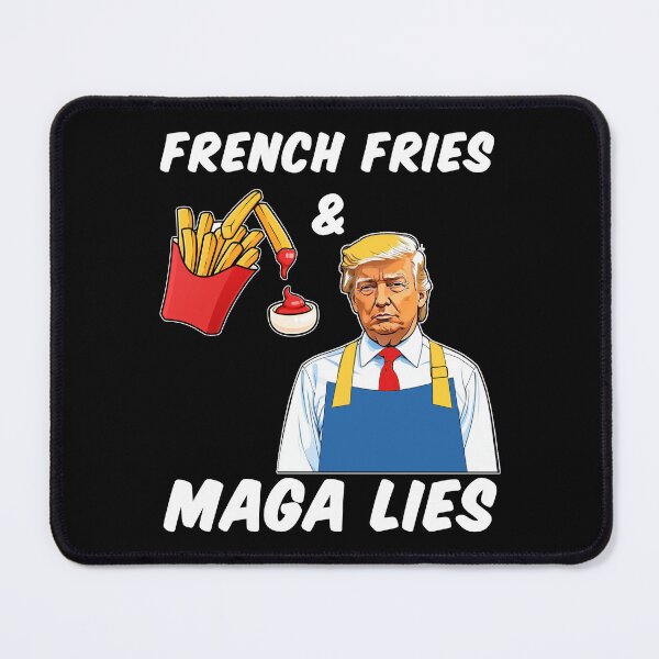 Item preview, French Fries, Trump Lies Stickers designed and sold by ProtestDonald.