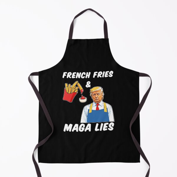 Item preview, French Fries, Trump Lies Stickers designed and sold by ProtestDonald.