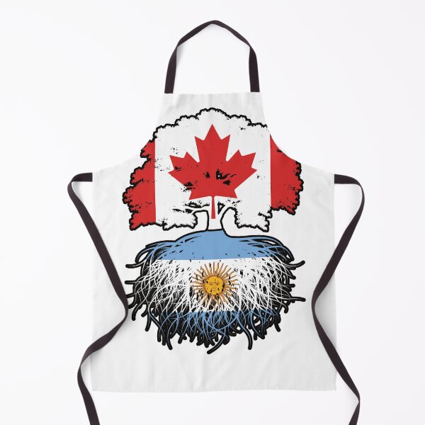 Item preview, Argentina Argentine Canadian Canada Tree Roots Flag designed and sold by FlagX.