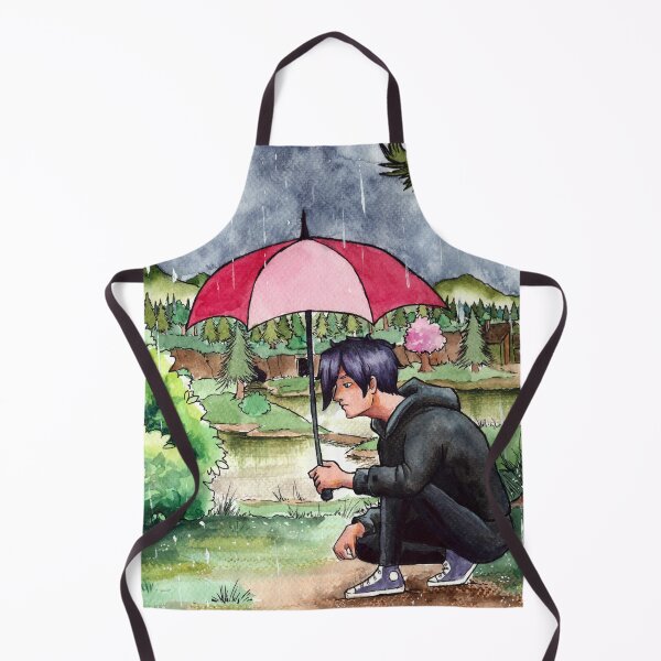 Item preview, Stardew Valley Sebastian with a Frog in the Rain designed and sold by JurassicParkans.