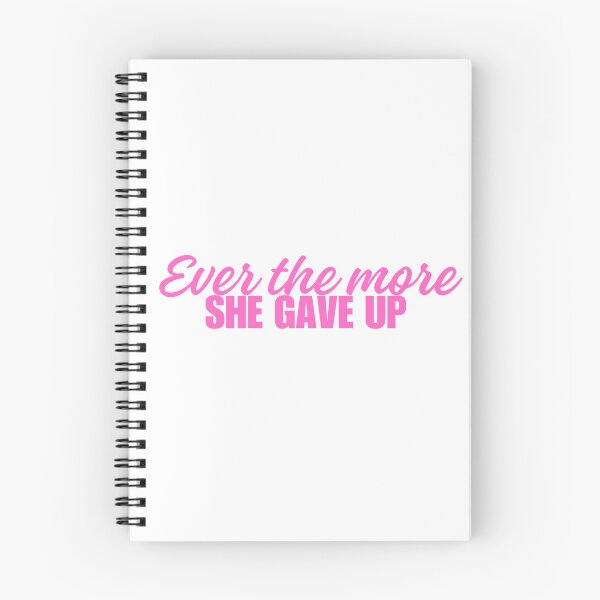 Item preview, Ever the more, she gave up  (pink version) designed and sold by well0kthen.