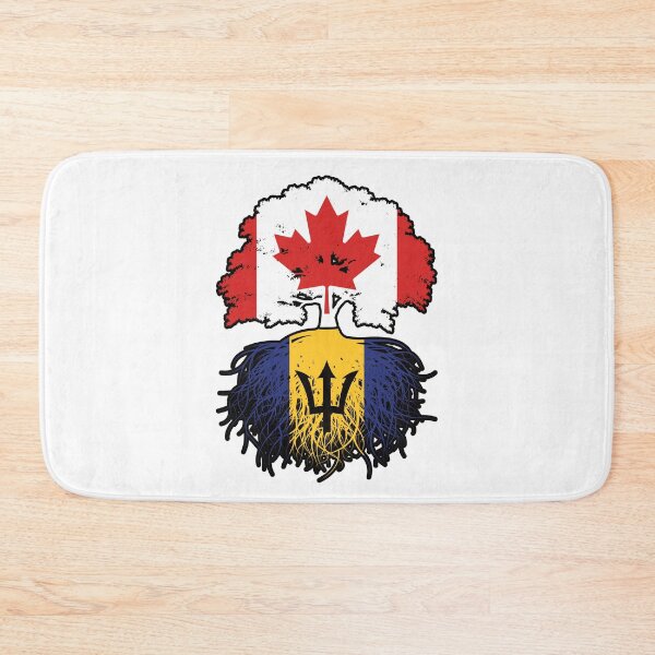 Item preview, Barbados Barbadian Canadian Canada Tree Roots Flag designed and sold by FlagX.