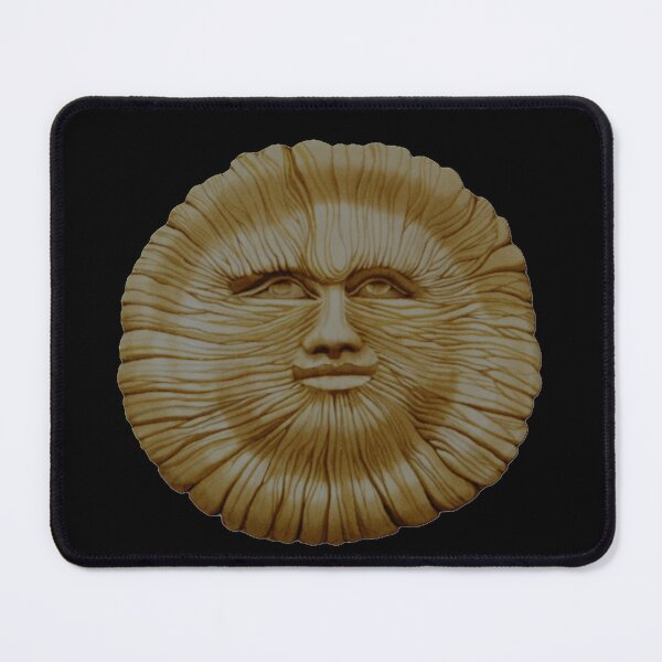 Item preview, Wicker Man Green Man Sun God Face Motif designed and sold by DungeonPunkFey.