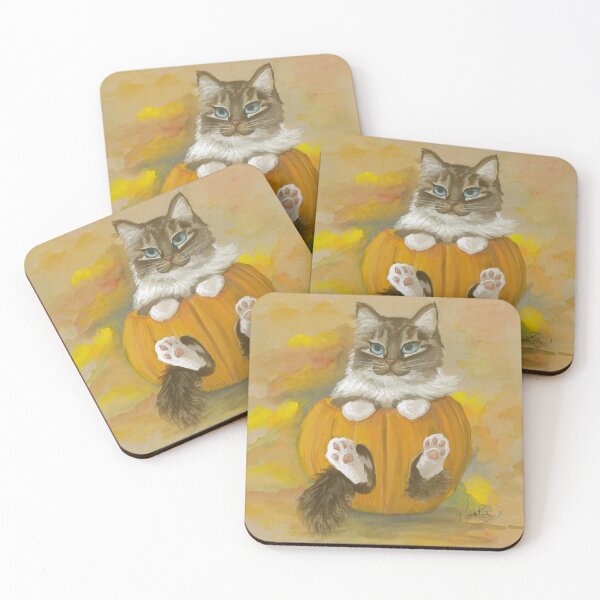Item preview, Pumpkin Cat designed and sold by ColetteBachand.