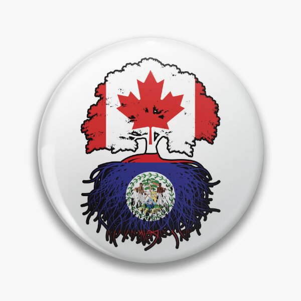 Item preview, Belize Belizean Canadian Canada Tree Roots Flag designed and sold by FlagX.