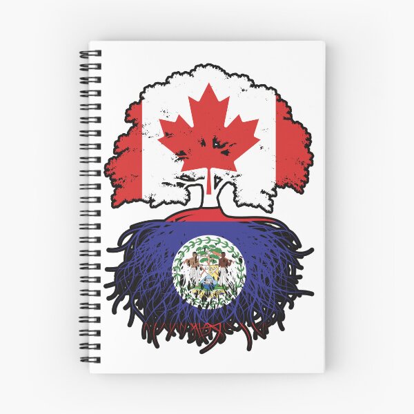 Item preview, Belize Belizean Canadian Canada Tree Roots Flag designed and sold by FlagX.