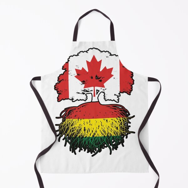 Item preview, Bolivia Bolivian Canadian Canada Tree Roots Flag designed and sold by FlagX.