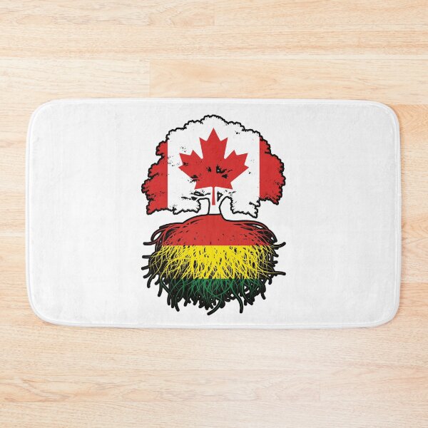 Item preview, Bolivia Bolivian Canadian Canada Tree Roots Flag designed and sold by FlagX.