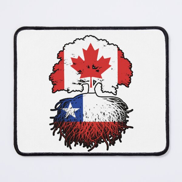 Item preview, Chile Chilean Canadian Canada Tree Roots Flag designed and sold by FlagX.