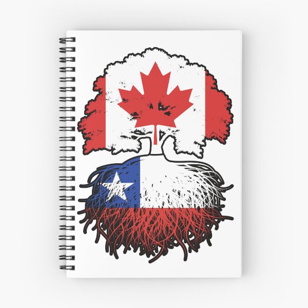 Item preview, Chile Chilean Canadian Canada Tree Roots Flag designed and sold by FlagX.