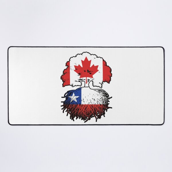 Item preview, Chile Chilean Canadian Canada Tree Roots Flag designed and sold by FlagX.
