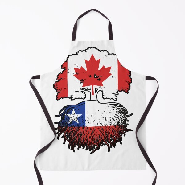 Item preview, Chile Chilean Canadian Canada Tree Roots Flag designed and sold by FlagX.