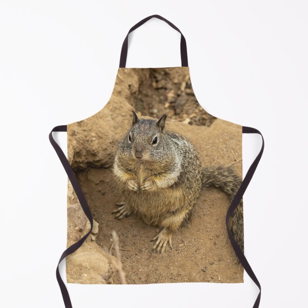 Item preview, Cute Ground Squirrel Looking for Nuts designed and sold by SafariByMarisa.
