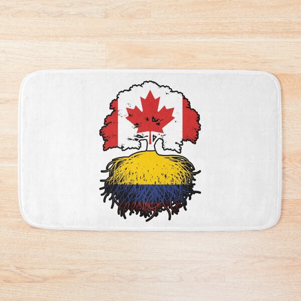 Item preview, Colombia Colombian Canadian Canada Tree Roots Flag designed and sold by FlagX.