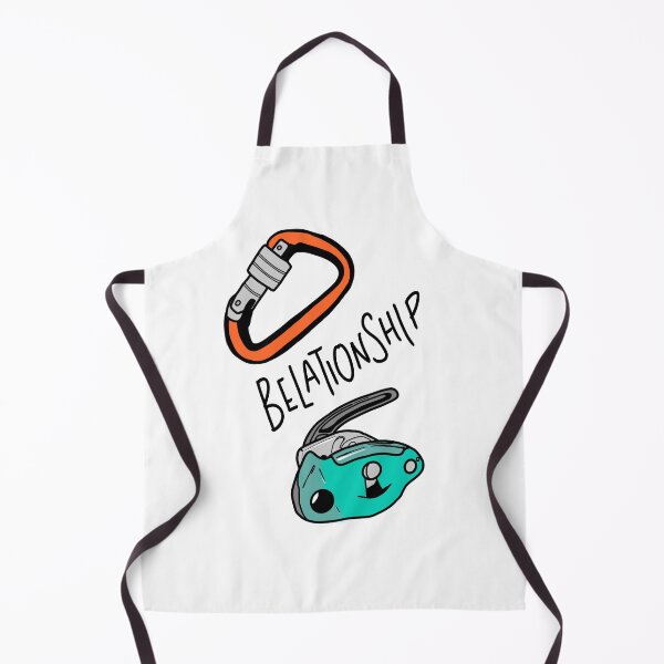 Item preview, Belationship climbing belay partners carabiner and gri gri designed and sold by aziza-doodles.