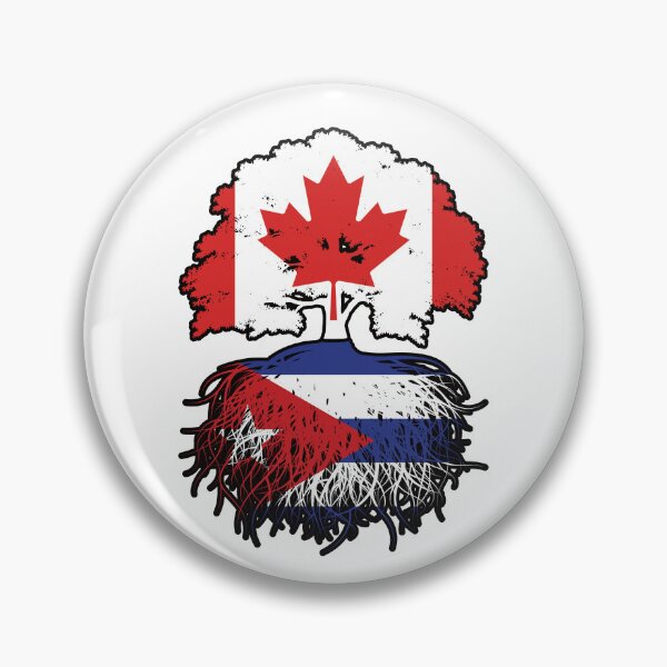 Item preview, Cuba Cuban Canadian Canada Tree Roots Flag designed and sold by FlagX.