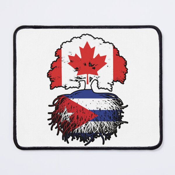 Item preview, Cuba Cuban Canadian Canada Tree Roots Flag designed and sold by FlagX.