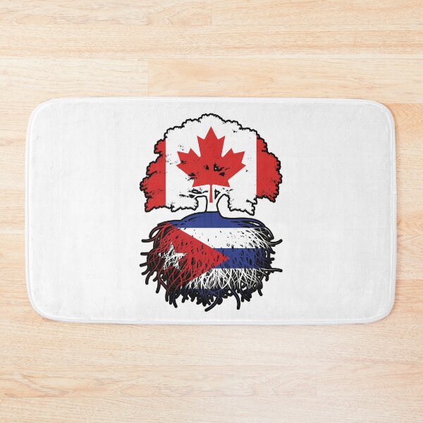 Item preview, Cuba Cuban Canadian Canada Tree Roots Flag designed and sold by FlagX.