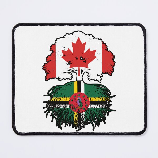 Item preview, Dominica Dominican Canadian Canada Tree Roots Flag designed and sold by FlagX.