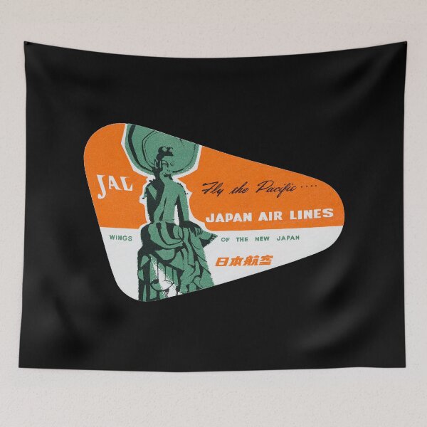 Item preview, Japan Airlines (JAL) Vintage Luggage Tag designed and sold by FutureTraveller.