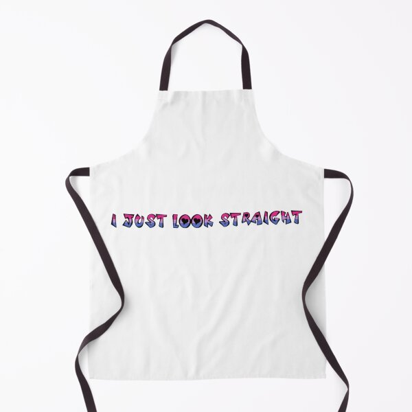 Item preview, I Just Look Straight Bisexual LGBT+ Meme designed and sold by feardeargcrafts.