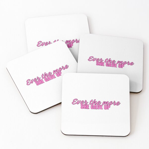 Item preview,  Ever the more, she gave up  (pink w/ black outline version) designed and sold by well0kthen.