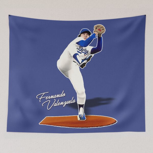 Item preview, Fernando Valenzuela 'El Toro' designed and sold by ourkid.