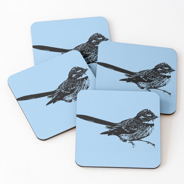 Item preview, Gray Fantail Black Design  designed and sold by designsasstultd.