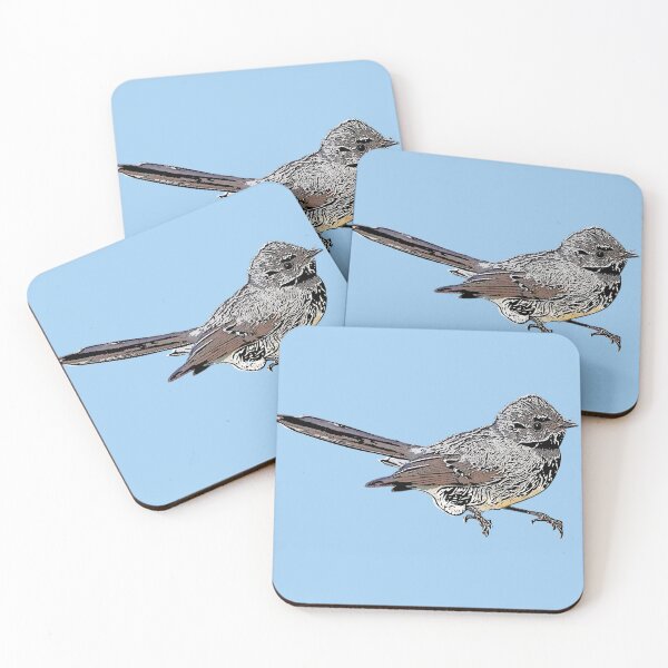Item preview, Gray Fantail Black Alternate Design  designed and sold by designsasstultd.