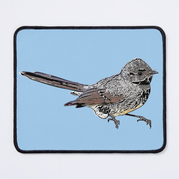 Item preview, Gray Fantail Black Alternate Design  designed and sold by designsasstultd.