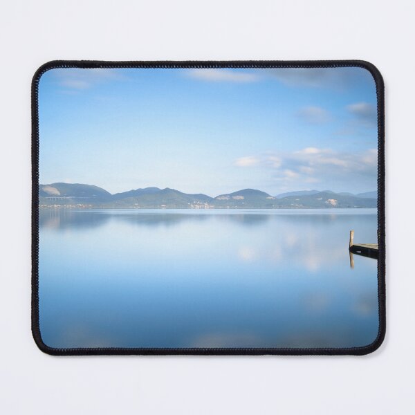 Item preview, Wooden pier at sunset in Lake Massaciuccoli designed and sold by Stefano Orazzini.