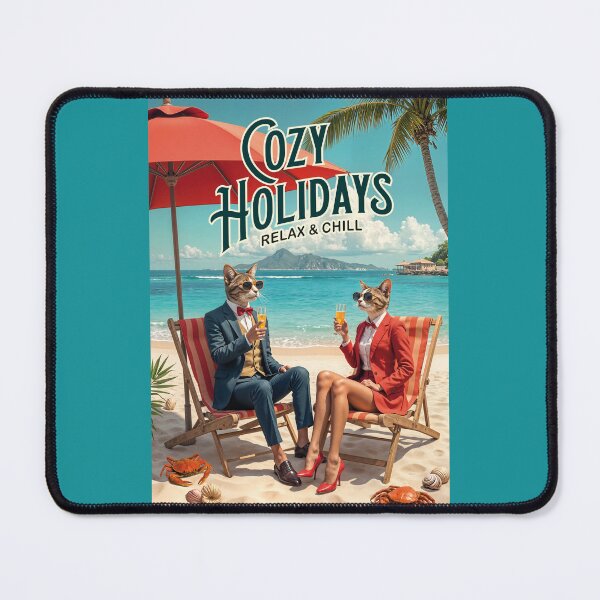 Item preview, COZY HOLIDAYS RELAX AND CHILL designed and sold by agoraman.