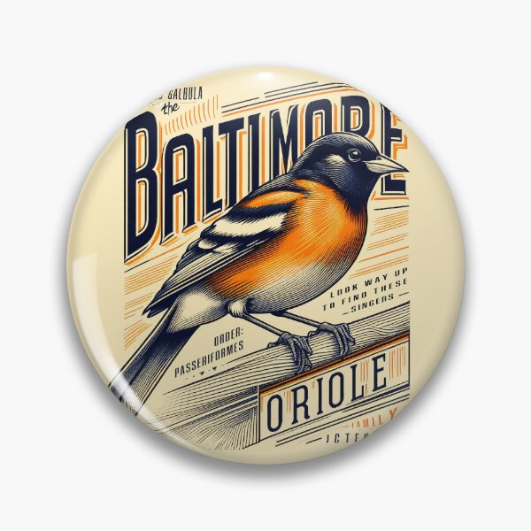 Item preview, Baltimore Oriole designed and sold by theAVIARY7.