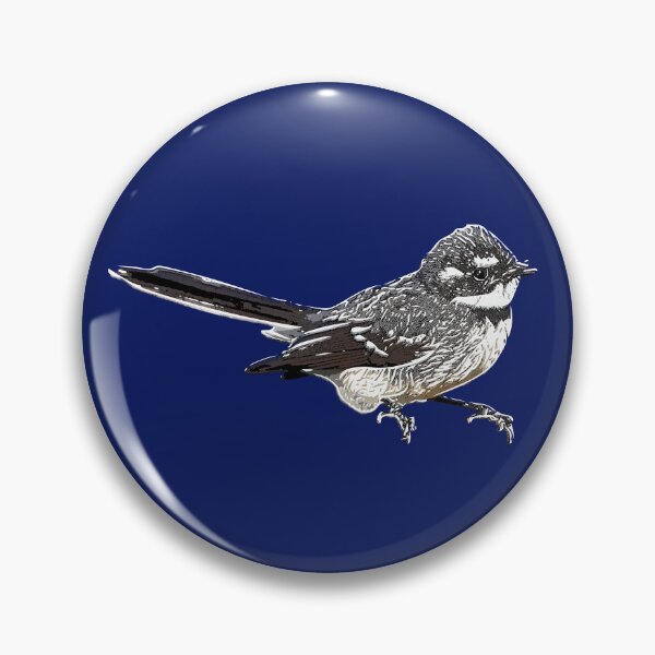 Item preview, Gray Fantail White Alternate Design  designed and sold by designsasstultd.